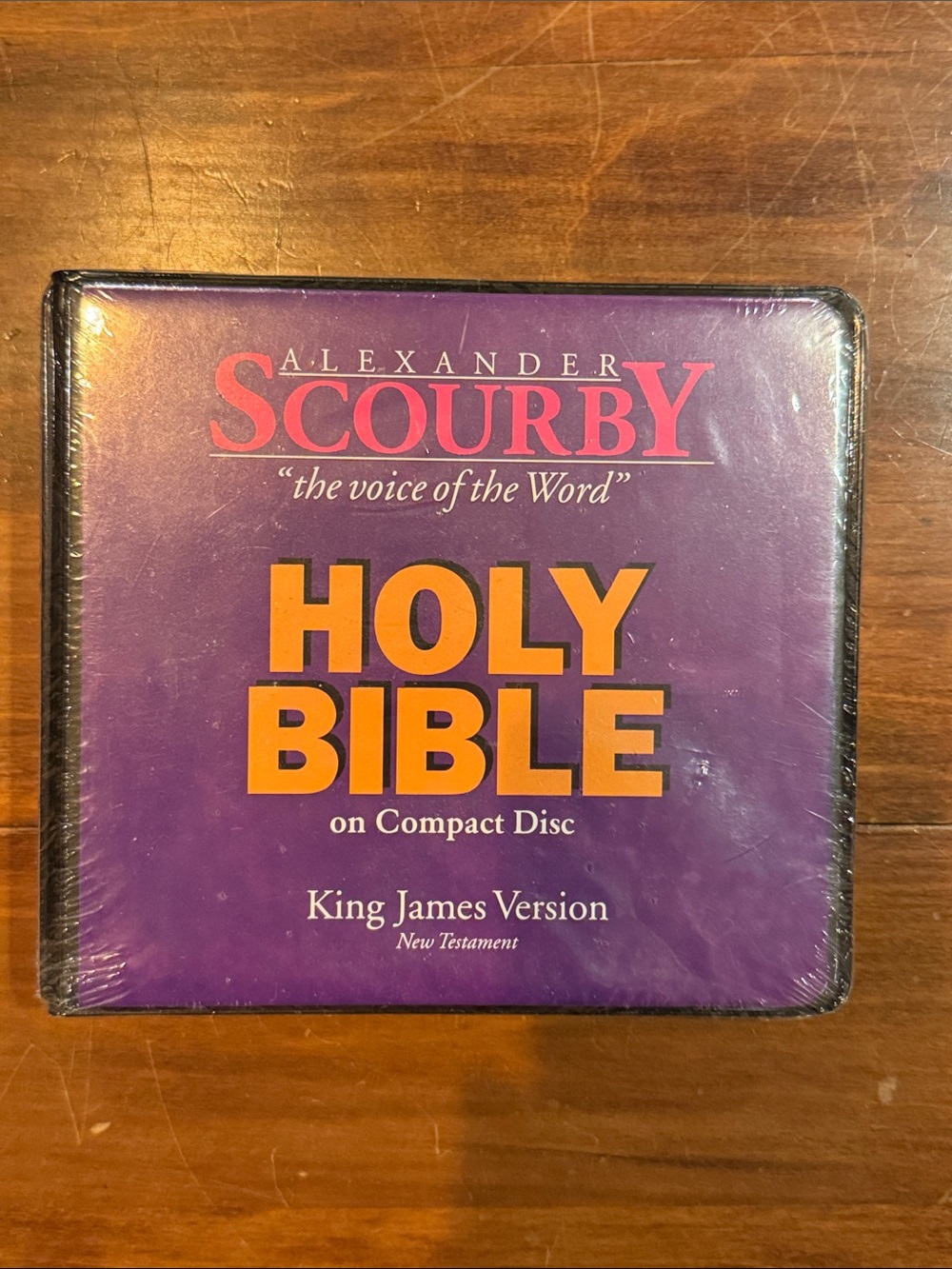 NEW THE HOLY BIBLE 15 CD Set Factory Sealed Alexander Scourby King James Version